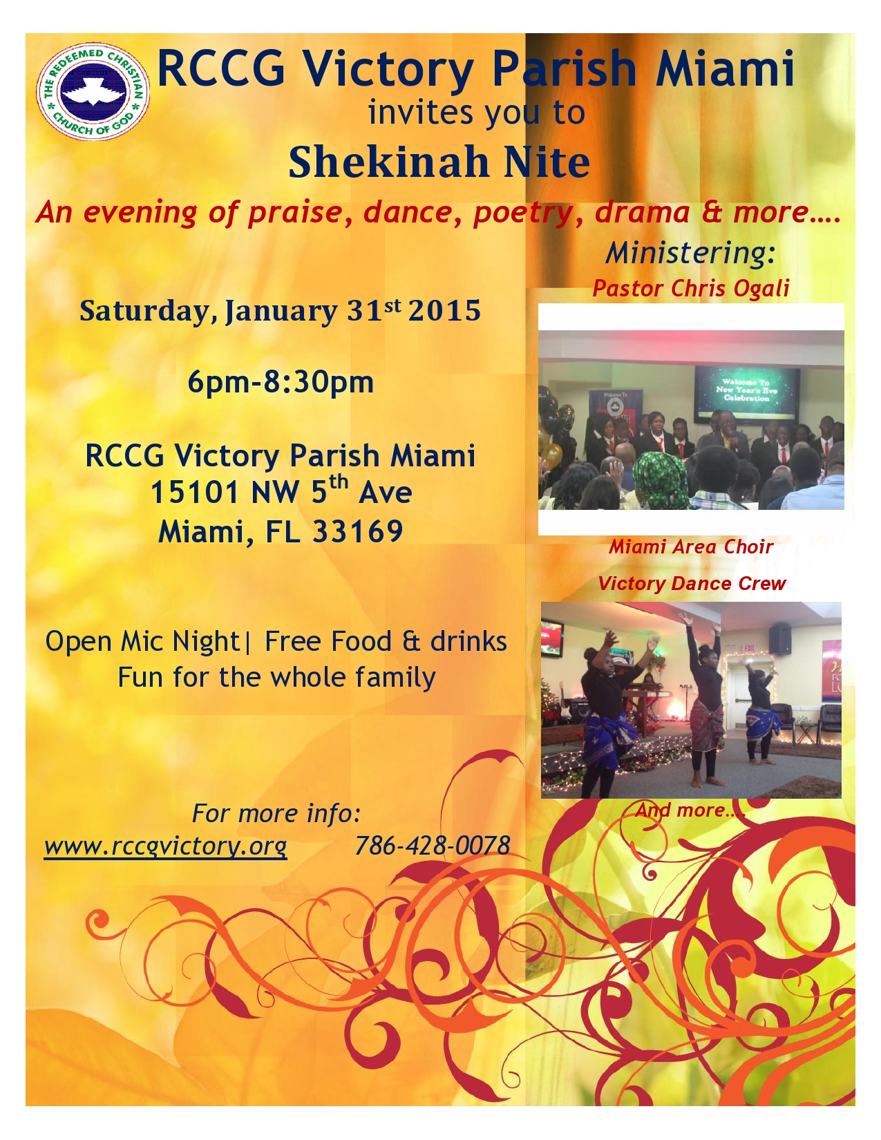 January 2015 Shekinah Nite